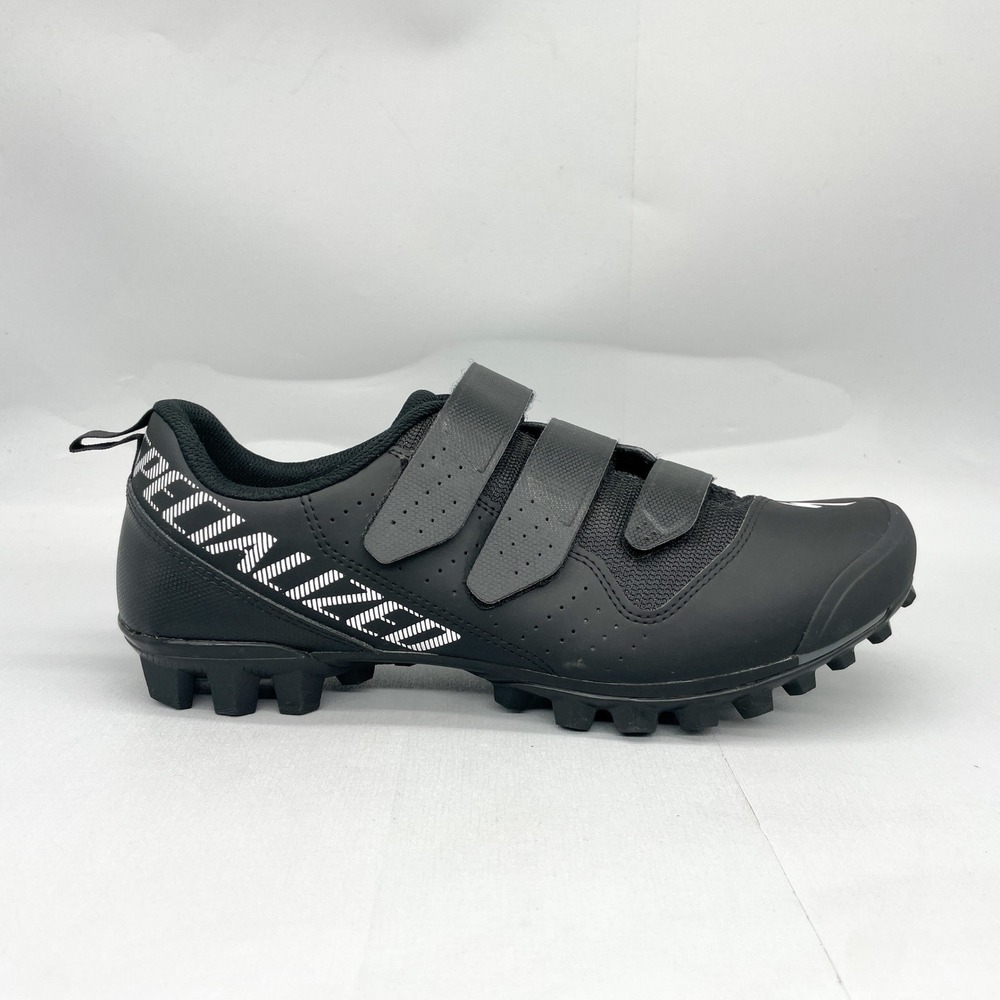 Specialized Mens 9.5 Recon 1.0 Mountain Bike Shoes MTB Black SPD Cleats Cycling